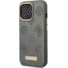 Guess GUHMP13XSAPSTG iPhone 13 Pro Max 6.7 grey/grey hardcase Peony Logo Plate MagSafe - (GUE002535-0)