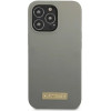 Guess GUHMP13XSPLG iPhone 13 Pro Max 6.7 grey/grey hard case Silicone Logo Plate MagSafe - (GUE002495-0)