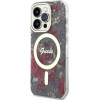 Guess GUHMP14LHCFWSA iPhone 14 Pro 6.1'' green/khaki hardcase Flower MagSafe - (GUE002734-0)