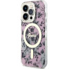 Guess GUHMP14LHCFWSP iPhone 14 Pro 6.1'' pink/pink hardcase Flower MagSafe - (GUE002730-0)