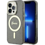 Guess GUHMP14LHCMCGK iPhone 14 Pro 6.1'' black/black hardcase Glitter Gold MagSafe - (GUE002742-0)