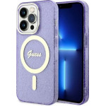 Guess GUHMP14LHCMCGU iPhone 14 Pro 6.1'' purple/purple hardcase Glitter Gold MagSafe - (GUE002746-0)
