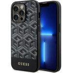 Guess GUHMP14LHGCFSEK iPhone 14 Pro 6.1 black/black hardcase GCube Stripes MagSafe - (GUE002806-0)