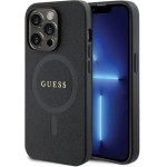 Guess GUHMP14LPSAHMCK case for iPhone 14 Pro - black Saffiano MagSafe - (GUE003013-0)