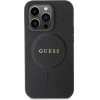 Guess GUHMP14LPSAHMCK case for iPhone 14 Pro - black Saffiano MagSafe - (GUE003013-0)