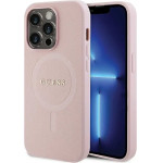 Guess GUHMP14LPSAHMCP case for iPhone 14 Pro - pink Saffiano MagSafe - (GUE003048-0)