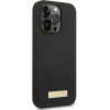 Guess GUHMP14LSBPLK iPhone 14 Pro 6.1'' black/black hard case Silicone Logo Plate MagSafe - (GUE002412-0)