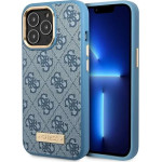 Guess GUHMP14LU4GPRB iPhone 14 Pro 6.1'' blue/blue hard case 4G Logo Plate MagSafe - (GUE002923-0)