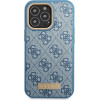 Guess GUHMP14LU4GPRB iPhone 14 Pro 6.1'' blue/blue hard case 4G Logo Plate MagSafe - (GUE002923-0)