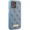 Guess GUHMP14LU4GPRB iPhone 14 Pro 6.1'' blue/blue hard case 4G Logo Plate MagSafe - (GUE002923-0)