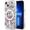 Guess GUHMP14MHCFWST iPhone 14 Plus 6.7'' transparent hardcase Flower MagSafe - (GUE002737-0)