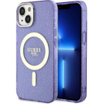 Guess GUHMP14MHCMCGU iPhone 14 Plus 6.7'' purple/purple hardcase Glitter Gold MagSafe - (GUE002745-0)
