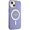 Guess GUHMP14MHCMCGU iPhone 14 Plus 6.7'' purple/purple hardcase Glitter Gold MagSafe - (GUE002745-0)