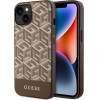Guess GUHMP14MHGCFSEW iPhone 14 Plus 6.7 brown/brown hard case GCube Stripes MagSafe - (GUE002823-0)