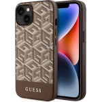 Guess GUHMP14MHGCFSEW iPhone 14 Plus 6.7 brown/brown hard case GCube Stripes MagSafe - (GUE002823-0)