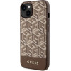 Guess GUHMP14MHGCFSEW iPhone 14 Plus 6.7 brown/brown hard case GCube Stripes MagSafe - (GUE002823-0)