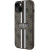 Guess GUHMP14MP4RPSW iPhone 14 Plus 6.7 brown/brown hardcase 4G Printed Stripes MagSafe - (GUE002837-0)