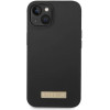Guess GUHMP14MSBPLK iPhone 14 Plus 6.7 black/black hard case Silicone Logo Plate MagSafe - (GUE002411-0)