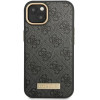 Guess GUHMP14MU4GPRK iPhone 14 Plus 6.7 ''black / black hard case 4G Logo Plate MagSafe - (GUE002403-0)