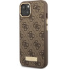 Guess GUHMP14MU4GPRW iPhone 14 Plus 6.7 brown / brown hard case 4G Logo Plate MagSafe - (GUE002407-0)