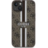 Guess GUHMP14SP4RPSW iPhone 14 6.1'' brown/brown hardcase 4G Printed Stripes MagSafe - (GUE002836-0)