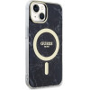 Guess GUHMP14SPCUMAK iPhone 14 6.1 black/black hardcase Marble MagSafe - (GUE002781-0)