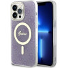 Guess GUHMP14XH4STU iPhone 14 Pro Max 6.7 purple/purple hardcase 4G MagSafe - (GUE002759-0)