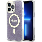 Guess GUHMP14XH4STU iPhone 14 Pro Max 6.7 purple/purple hardcase 4G MagSafe - (GUE002759-0)