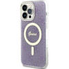 Guess GUHMP14XH4STU iPhone 14 Pro Max 6.7 purple/purple hardcase 4G MagSafe - (GUE002759-0)