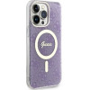 Guess GUHMP14XH4STU iPhone 14 Pro Max 6.7 purple/purple hardcase 4G MagSafe - (GUE002759-0)