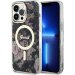 Guess GUHMP14XHCFWSK iPhone 14 Pro Max 6.7 black/black hardcase Flower MagSafe - (GUE002727-0)