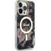 Guess GUHMP14XHCFWSK iPhone 14 Pro Max 6.7 black/black hardcase Flower MagSafe - (GUE002727-0)