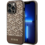 Guess GUHMP14XHGCFSEW iPhone 14 Pro Max 6.7'' brown/brown hard case GCube Stripes MagSafe - (GUE002825-0)