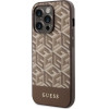 Guess GUHMP14XHGCFSEW iPhone 14 Pro Max 6.7'' brown/brown hard case GCube Stripes MagSafe - (GUE002825-0)