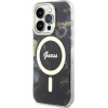 Guess GUHMP14XHTMRSK iPhone 14 Pro Max 6.7 black/black hardcase Golden Marble MagSafe - (GUE002777-0)