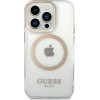 Guess GUHMP14XHTRMD iPhone 14 Pro Max 6.7 ''gold / gold hard case Metal Outline Magsafe - (GUE002401-0)