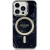 Guess GUHMP14XPCUMAK iPhone 14 Pro Max 6.7 black/black hardcase Marble MagSafe - (GUE002784-0)