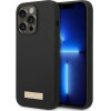 Guess GUHMP14XSBPLK iPhone 14 Pro Max 6.7'' black/black hard case Silicone Logo Plate MagSafe - (GUE002413-0)