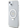 Guess GUHMP15MHRSGSD iPhone 15 Plus / 14 Plus 6.7 transparent/transparent hardcase Ring Stand Script Glitter MagSafe - (GUE003312-0)