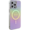 Guess GUHMP15XHITSP iPhone 15 Pro Max 6.7 pink/pink hardcase IML Iridescent MagSafe - (GUE003224-0)
