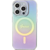 Guess GUHMP15XHITSU iPhone 15 Pro Max 6.7 purple/purple hardcase IML Iridescent MagSafe - (GUE003218-0)