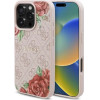 Guess GUHMP16LP4ROPEMCP iPhone 16 Pro 6.3 pink/pink hardcase 4G Flowers Print MagSafe - (GUE004236-0)