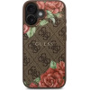 Guess GUHMP16SP4ROPEMCW iPhone 16 6.1 brown/brown hardcase 4G Flowers Print MagSafe - (GUE004231-0)