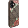 Guess GUHMP16SP4ROPEMCW iPhone 16 6.1 brown/brown hardcase 4G Flowers Print MagSafe - (GUE004231-0)