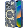 Guess GUHMP16XH4PYEEB iPhone 16 Pro Max 6.9 blue/blue hardcase IML Peony On 4G Background MagSafe - (GUE004148-0)