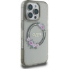 Guess GUHMP16XHFWFCK iPhone 16 Pro Max 6.9 black/black hardcase IML Flowers Wreath MagSafe - (GUE004155-0)