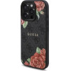 Guess GUHMP16XP4ROPEMCK iPhone 16 Pro Max 6.9 black/black hardcase 4G Flowers Print MagSafe - (GUE004230-0)