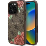 Guess GUHMP16XP4ROPEMCW iPhone 16 Pro Max 6.9 brown/brown hardcase 4G Flowers Print MagSafe - (GUE004233-0)