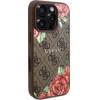 Guess GUHMP16XP4ROPEMCW iPhone 16 Pro Max 6.9 brown/brown hardcase 4G Flowers Print MagSafe - (GUE004233-0)