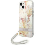 Guess GUOHCP14MHFLSU iPhone 14 Plus 6.7 purple / purple hardcase Flower Strap - (GUE002131-0)